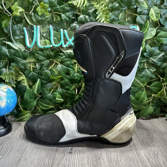 Alpinestars SMX-S Boots Black/White | Size 13.5 US / 49 EU main image 8
